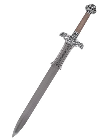 Épée Conan atlante argentée