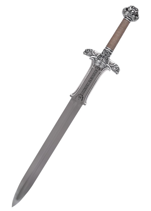 Épée Conan atlante argentée