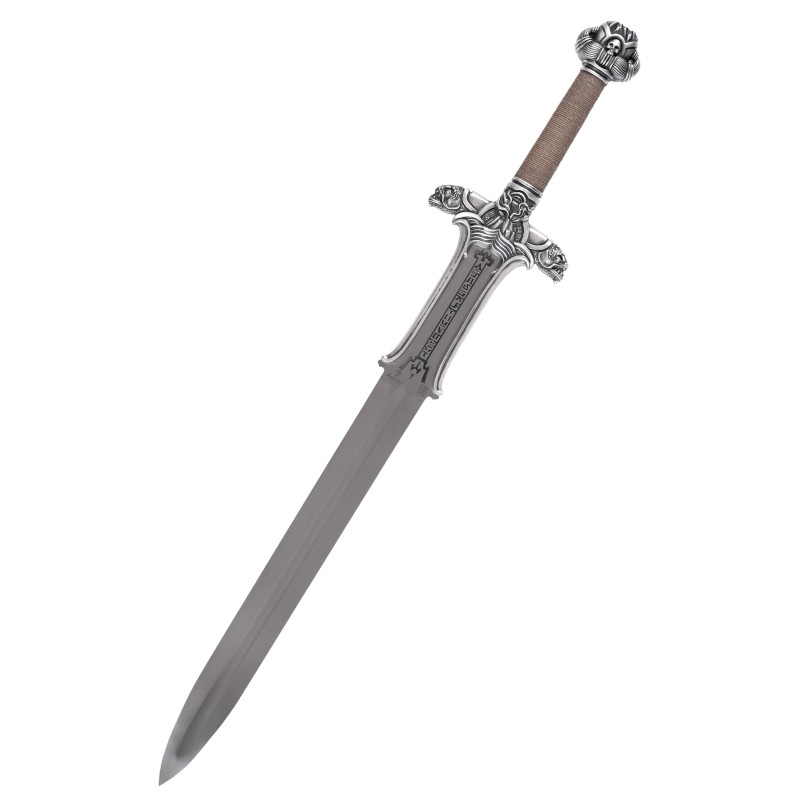 Épée Conan atlante argentée