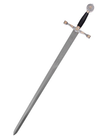 Épée Excalibur avec ornements dorés, Marto
