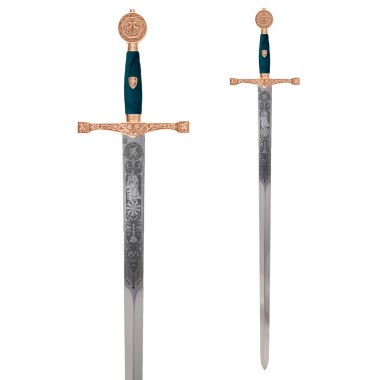 Épée Excalibur Or