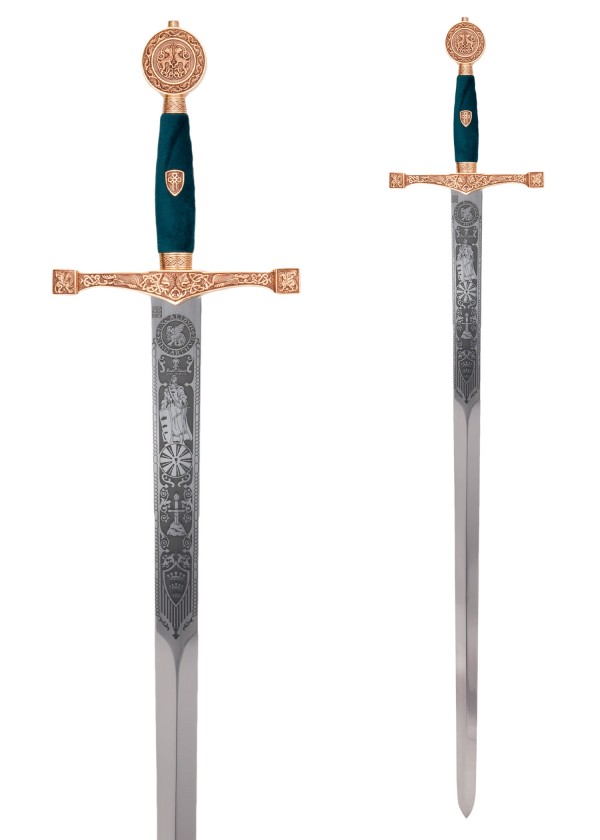 Épée Excalibur Or
