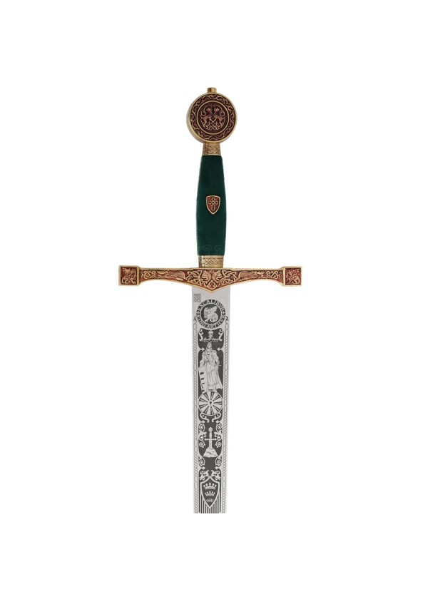 Épée Excalibur Or