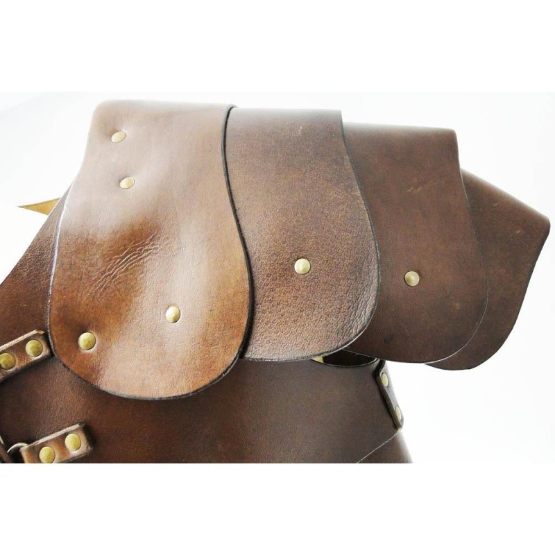 Lorica segmentée en cuir
