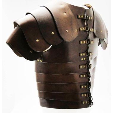 Lorica segmentée en cuir