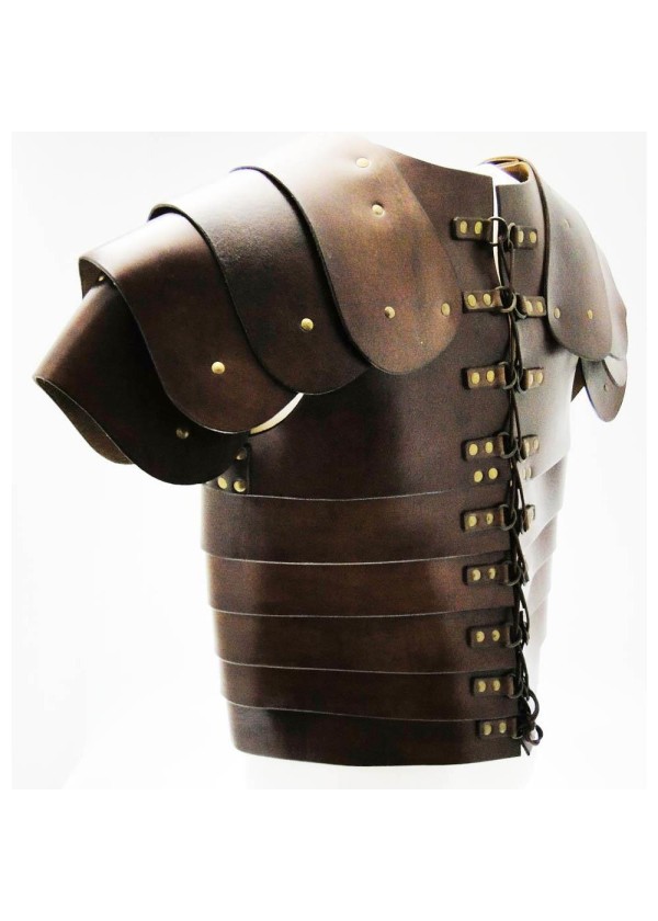 Lorica segmentée en cuir