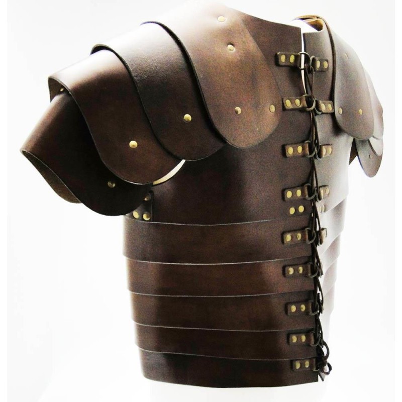 Lorica segmentée en cuir