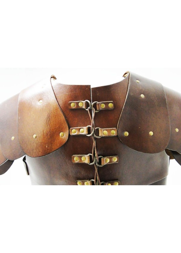 Lorica segmentée en cuir