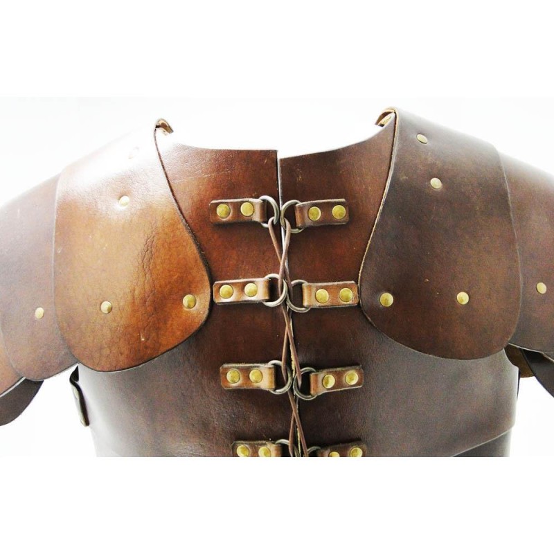 Lorica segmentée en cuir