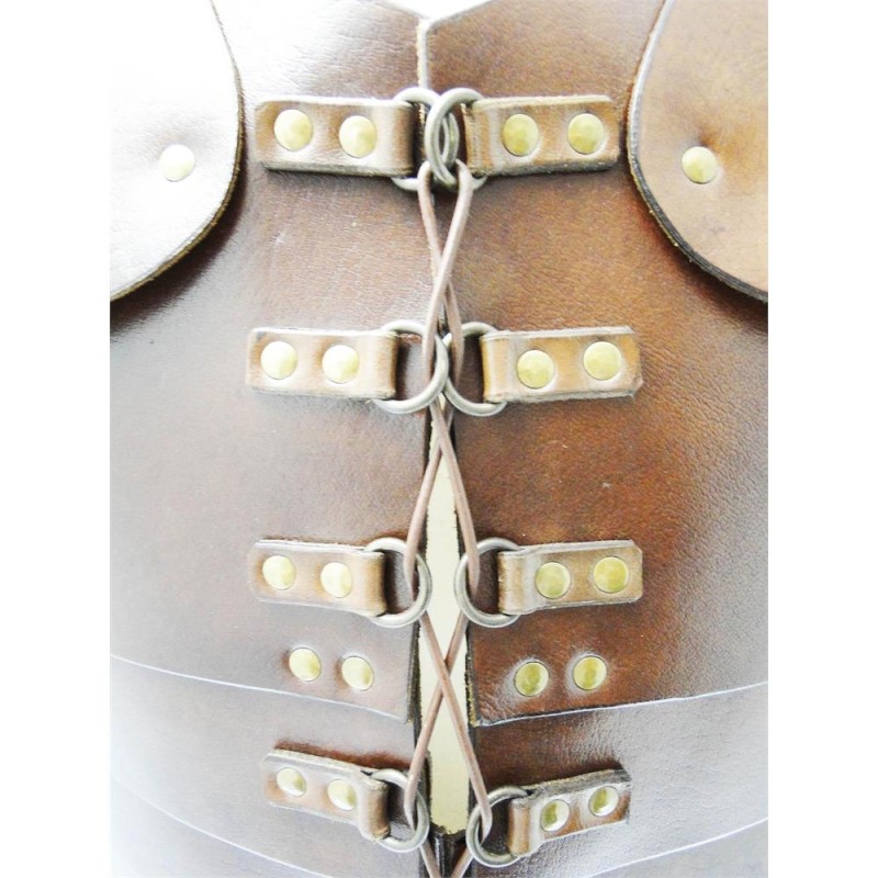 Lorica segmentée en cuir