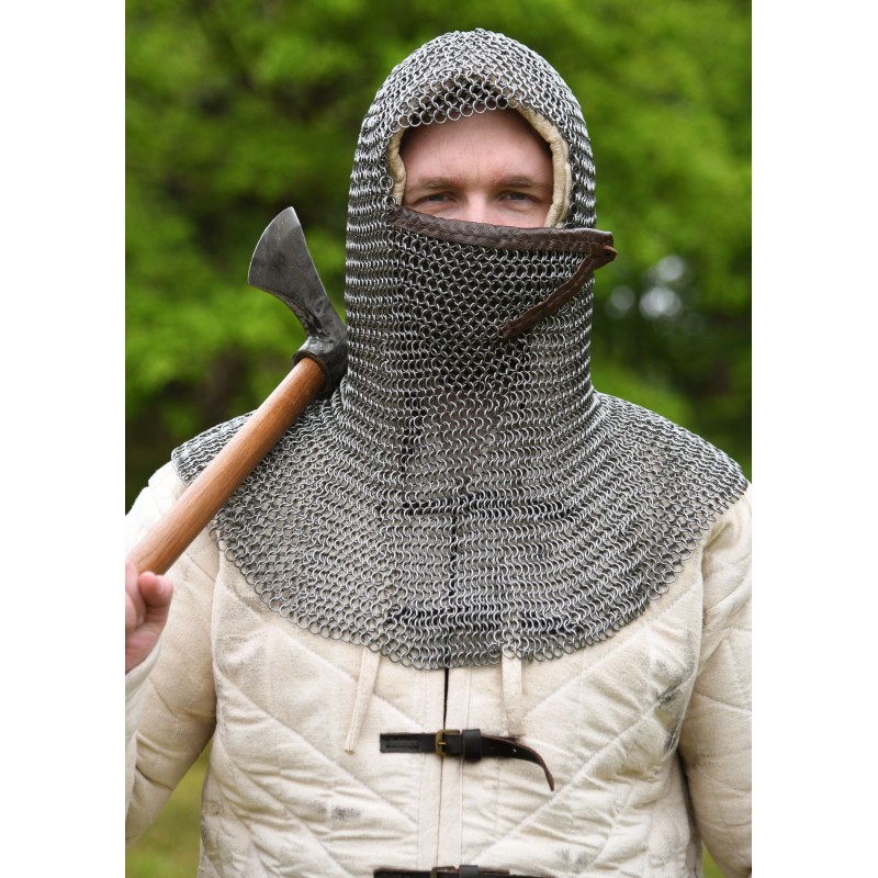 Camail avec protège-dents