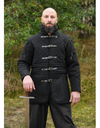 Gambeson avec boucles et manches amovibles