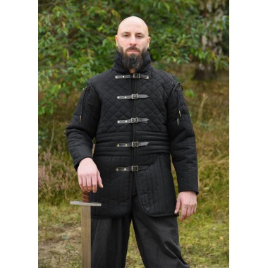 Gambeson avec boucles et manches amovibles