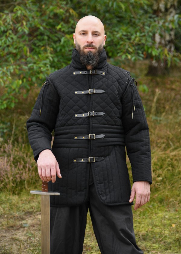 Gambeson avec boucles et manches amovibles