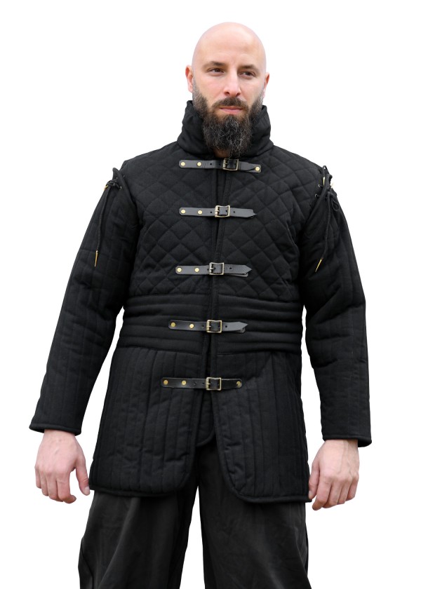Gambeson avec boucles et manches amovibles