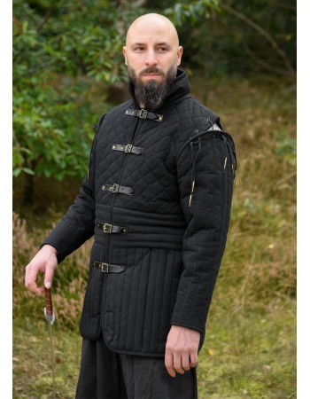 Gambeson avec boucles et manches amovibles