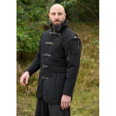 Gambeson avec boucles et manches amovibles