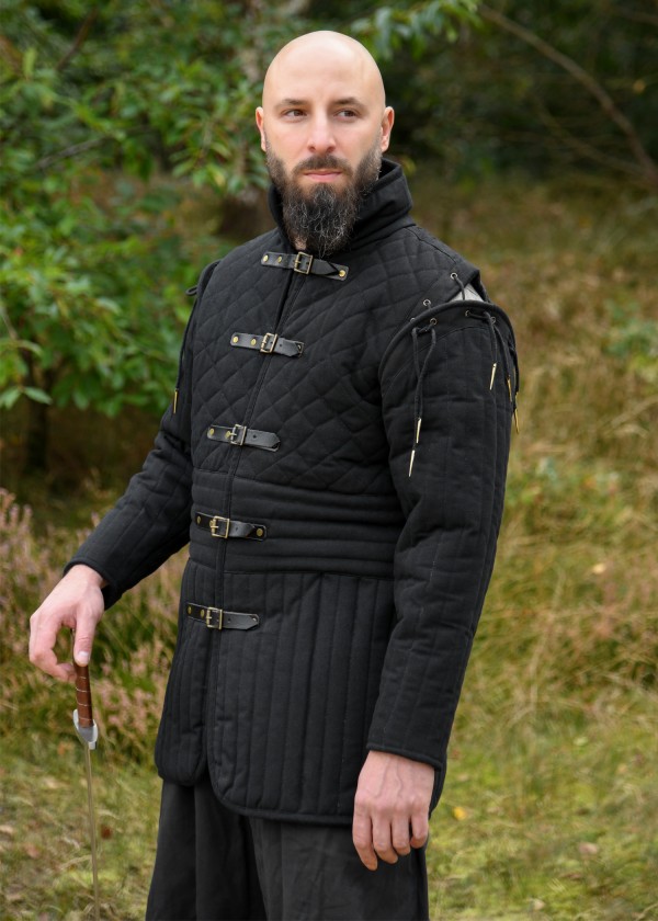 Gambeson avec boucles et manches amovibles