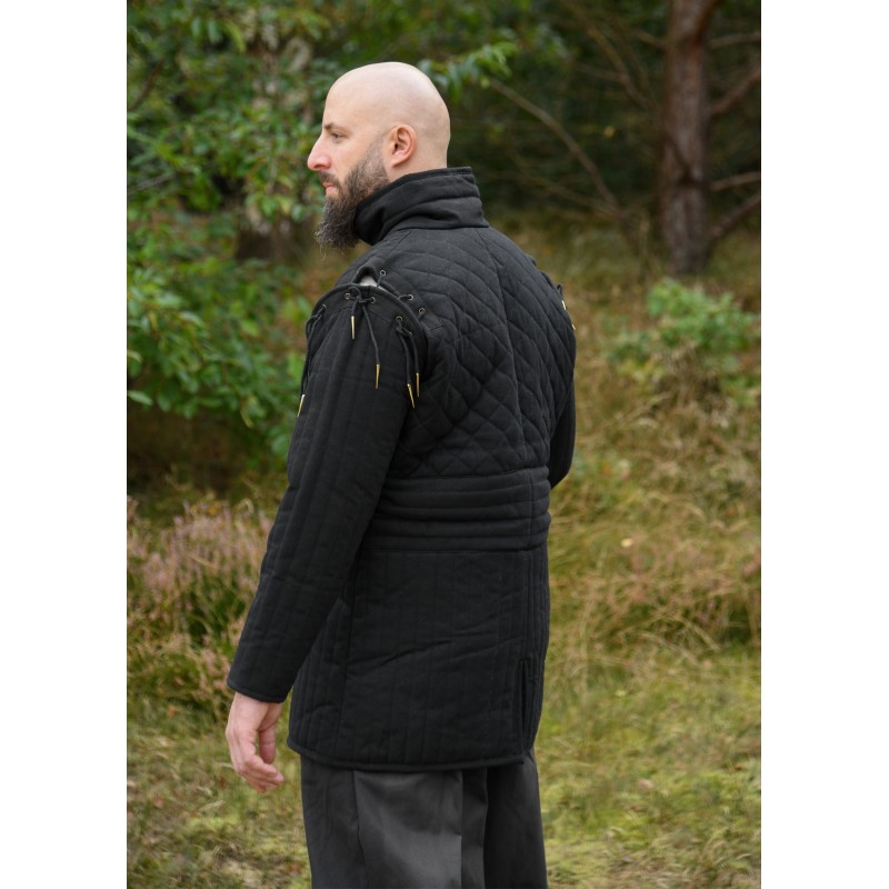 Gambeson avec boucles et manches amovibles