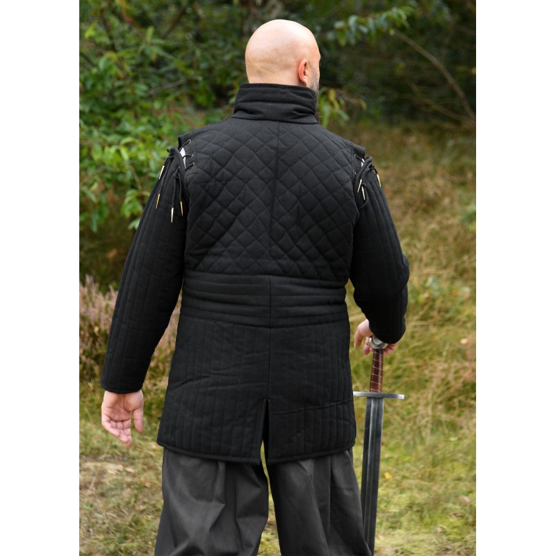 Gambeson avec boucles et manches amovibles