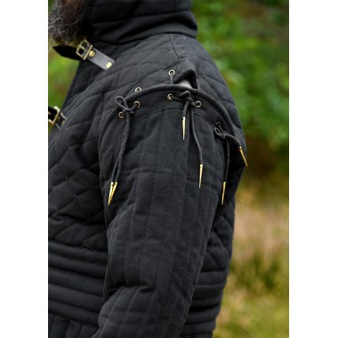 Gambeson avec boucles et manches amovibles