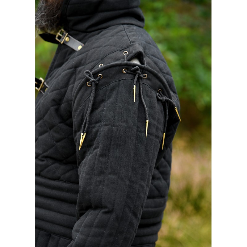Gambeson avec boucles et manches amovibles