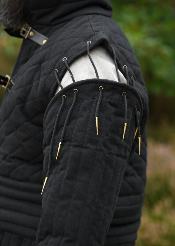 Gambeson avec boucles et manches amovibles