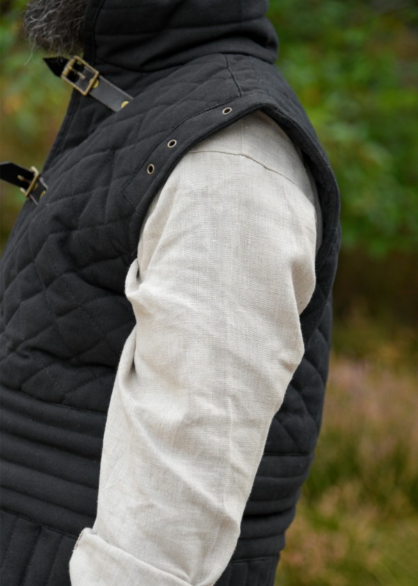 Gambeson avec boucles et manches amovibles