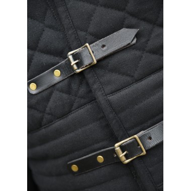 Gambeson avec boucles et manches amovibles
