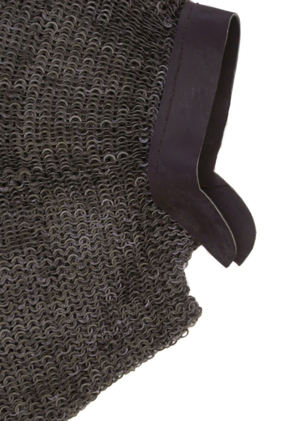 Colletin de Maille, Anneau Rivets Plat