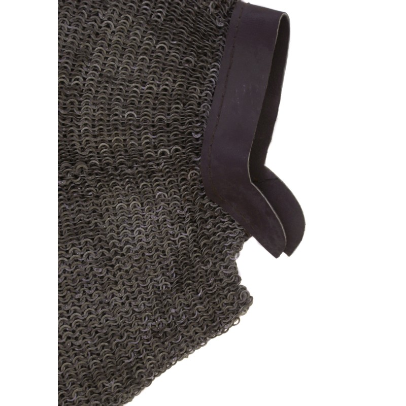 Colletin de Maille, Anneau Rivets Plat