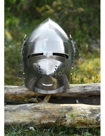 Casque Bassinet Médiéval - Hundsgugel