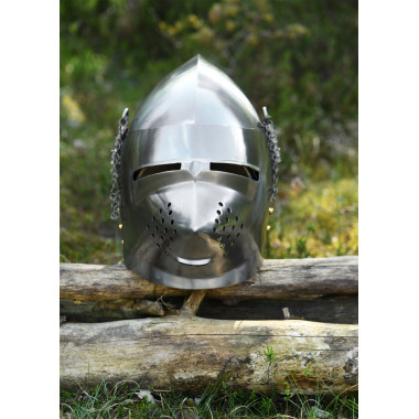 Casque Bassinet Médiéval - Hundsgugel