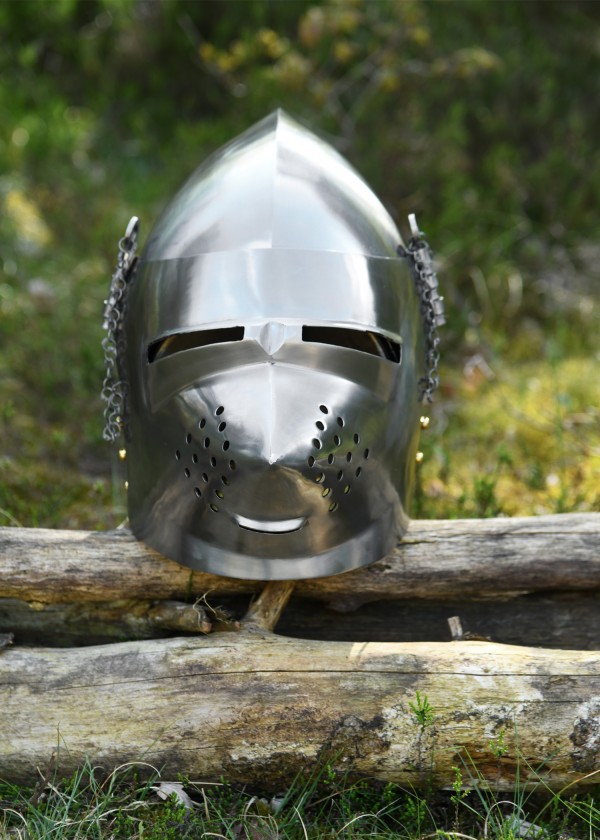 Casque Bassinet Médiéval - Hundsgugel
