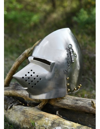 Casque Bassinet Médiéval - Hundsgugel