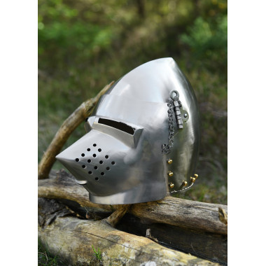 Casque Bassinet Médiéval - Hundsgugel