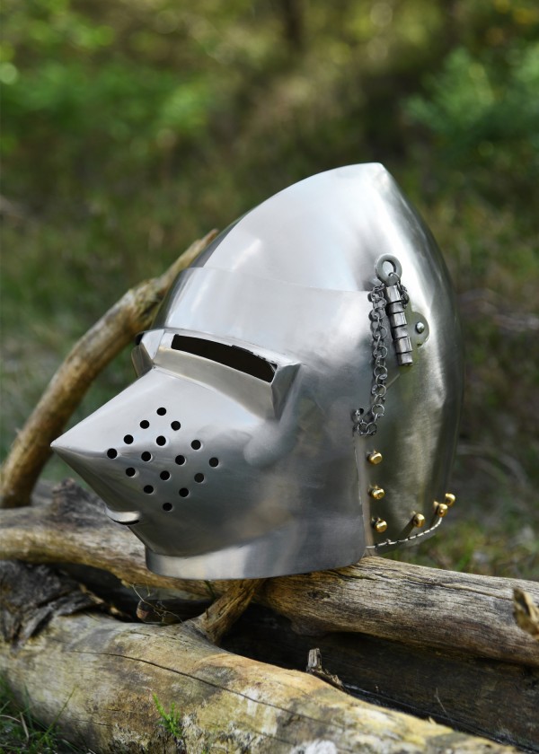 Casque Bassinet Médiéval - Hundsgugel