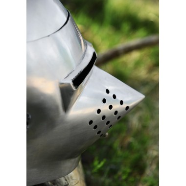 Casque Bassinet Médiéval - Hundsgugel