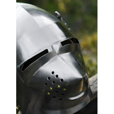 Casque Bassinet Médiéval - Hundsgugel
