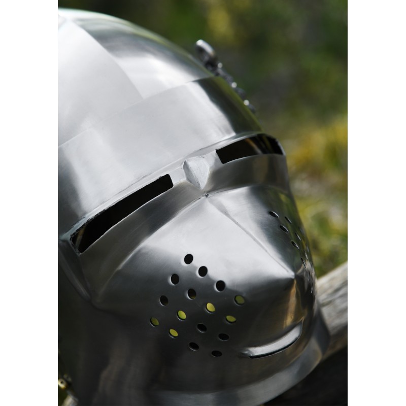 Casque Bassinet Médiéval - Hundsgugel