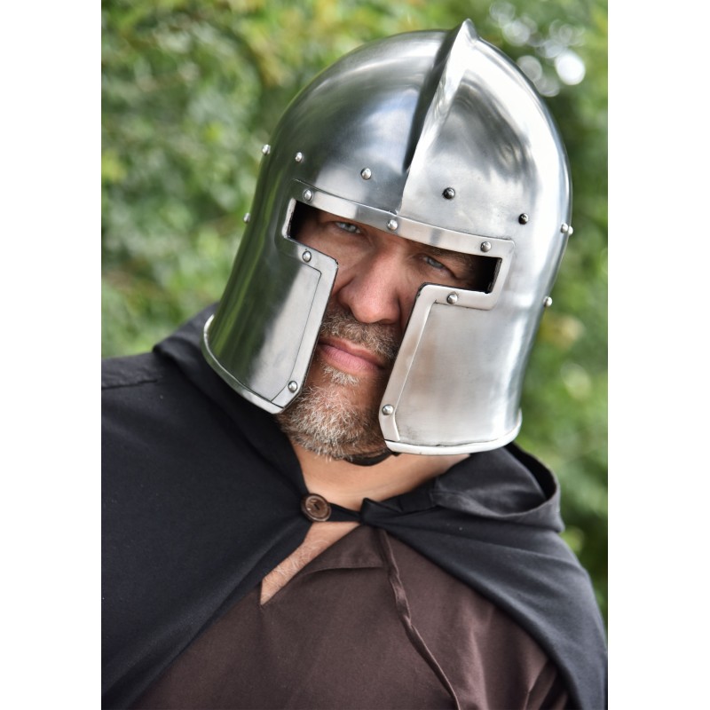 Casque Barbuta acier 2mm
