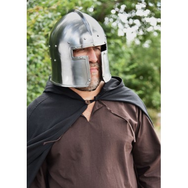 Casque Barbuta acier 2mm