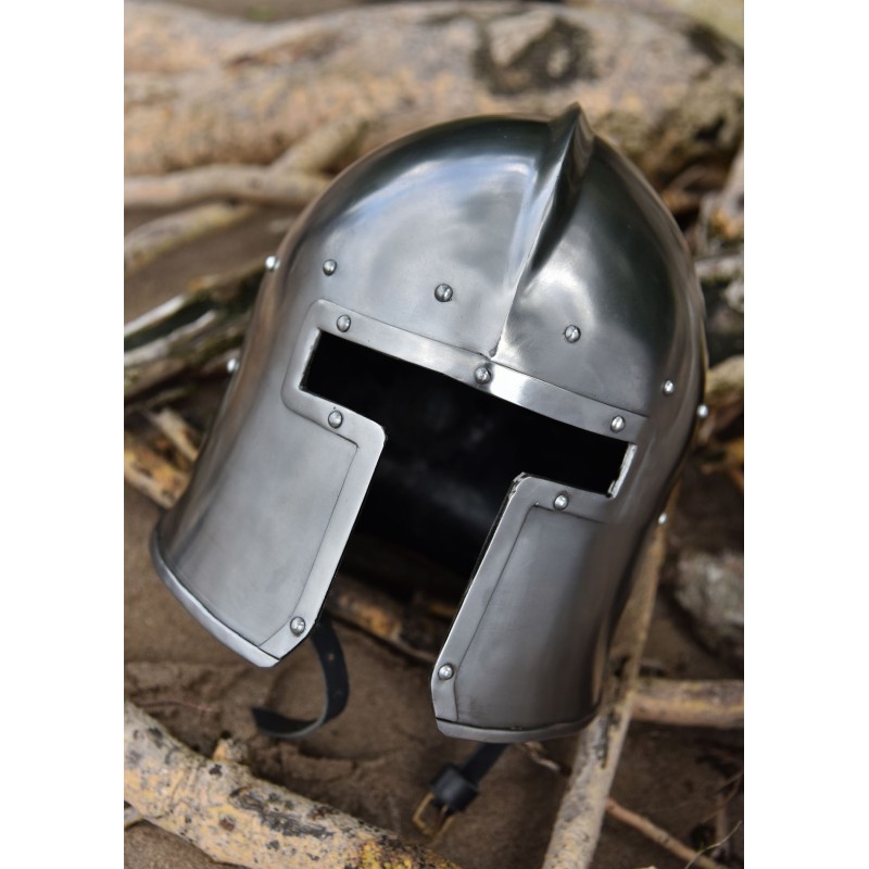 Casque Barbuta acier 2mm