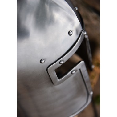 Casque Barbuta acier 2mm