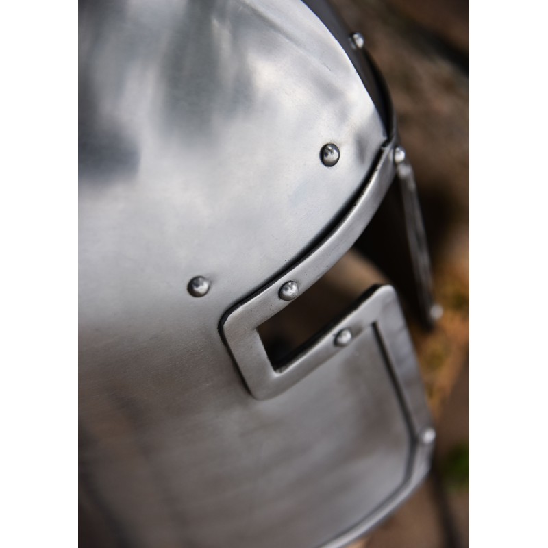 Casque Barbuta acier 2mm