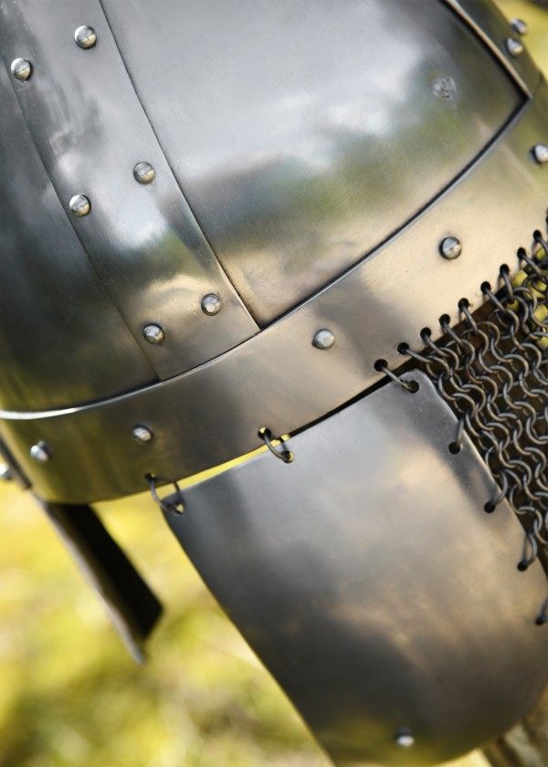 Casque normand avec nasal et volets de joues