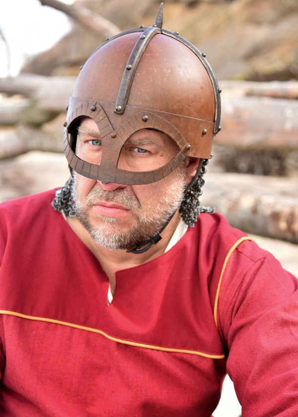 Casque Viking Gjermundbu, acier 2 mm
