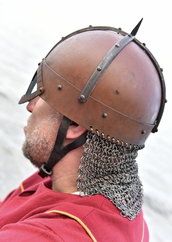Casque Viking Gjermundbu, acier 2 mm