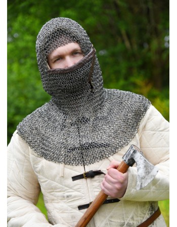 Cagoule en chaîne RRR - Cagouleavec masque facial triangulaire