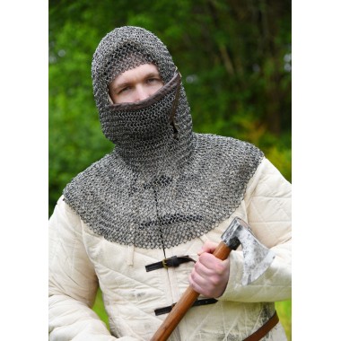 Cagoule en chaîne RRR - Cagouleavec masque facial triangulaire